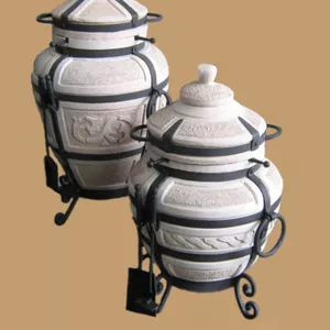 керамическая печь шашлычница ТАНДЫР мангал
