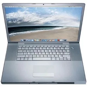 MacBook Pro 17: Intel Core 2 Duo 2400 МГц,  ОЗУ 2 GB